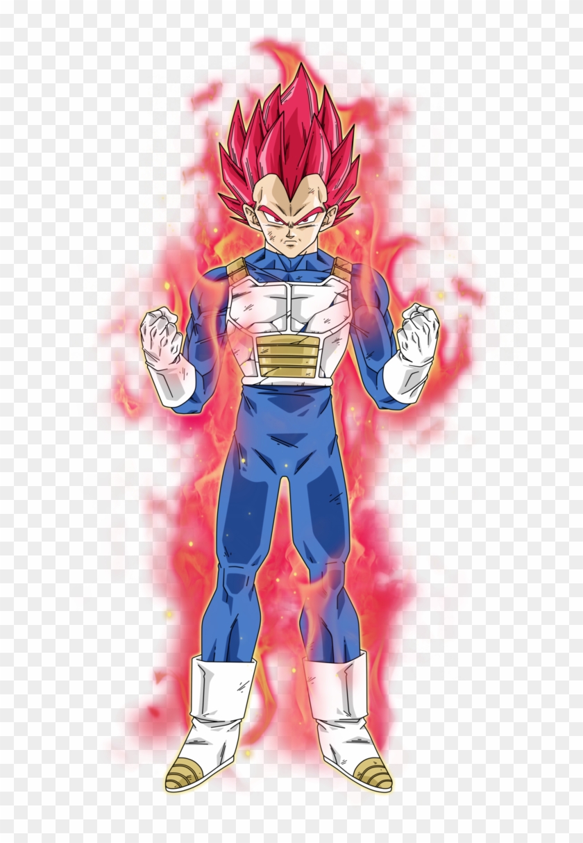 Vegeta Super Saiyan God, HD Png Download - 666x1199 ...