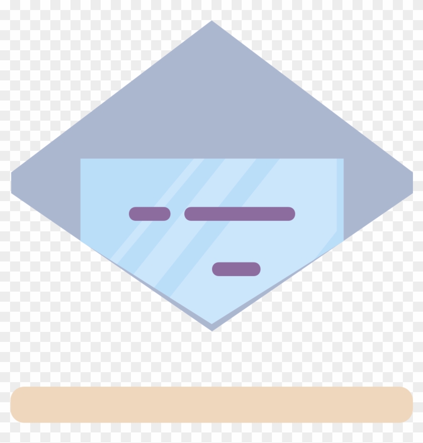 Read Message Icon - Triangle, HD Png Download - 1600x1600(#2300290 ...