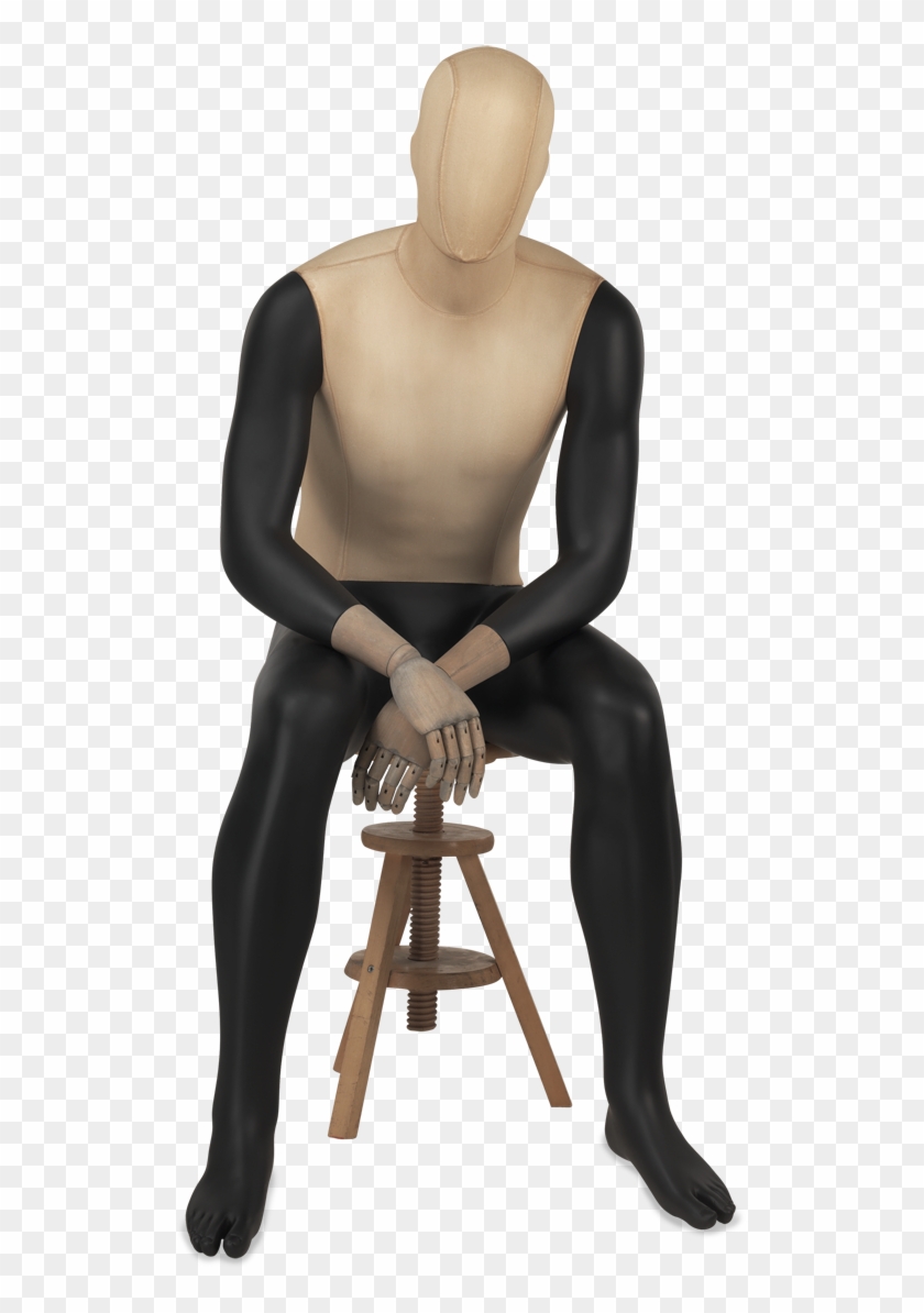 Vintage Mannequins Abstract Collection - Sitting, HD Png Download