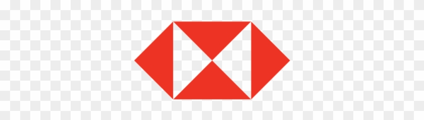 Logo With Red And White Triangles Square Hsbc Logo Hd Png Download 728x546 Pngfind