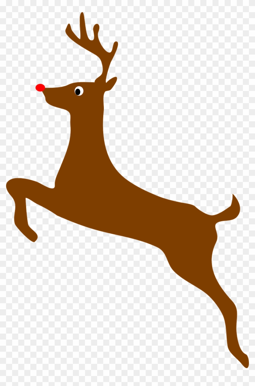 Silhouette Profile Clipart Rudolph Red Nosed Reindeer - Deer Clip Art, HD Png Download - 872x1280(#2315027) - PngFind Silhouette Profile Clipart Rudolph Red Nosed Reindeer - Deer Clip Art, HD Png Download - 872x1280(#2315027) - PngFind