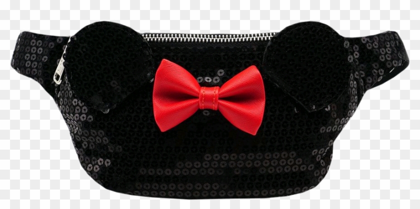 minnie mouse bow fanny pack
