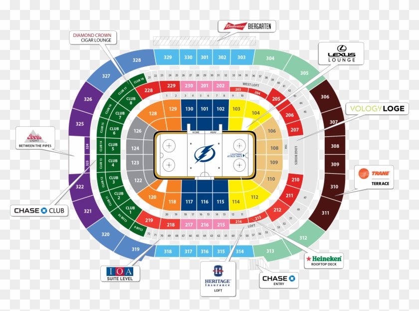 Amalie Arena Chart