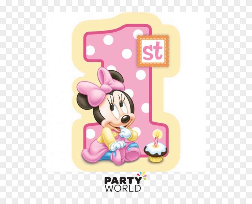 Minnie Mouse 1st Birthday Png Minnie Mouse Baby 1 Transparent Png 600x600 Pngfind