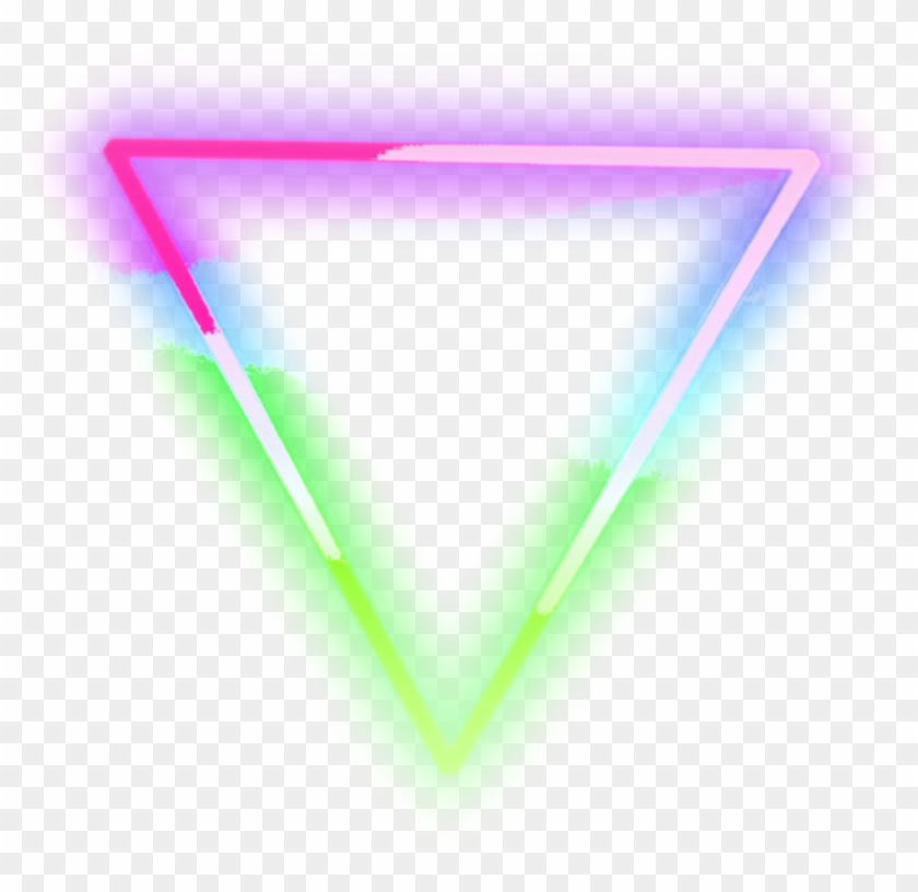 images Light Picsart Neon Png For Editing neon triangle pink green blue