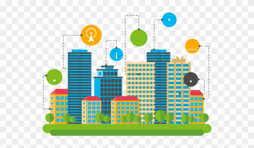 Smart City Icon Png Transparent Png 800x600 2339657 Pngfind