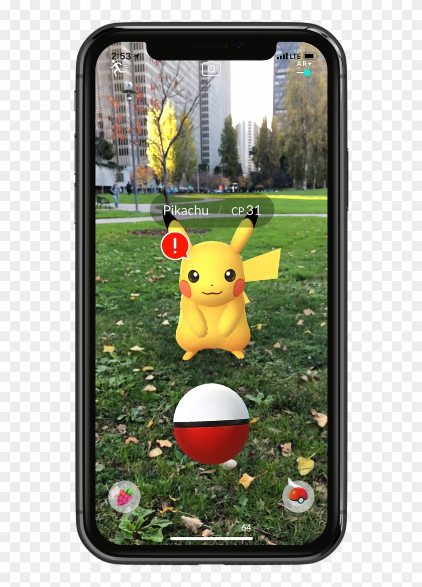 New Pok Mon Update Transparent Background Pokemon Go Ar Plus Hd Png Download 648x1152 Pngfind