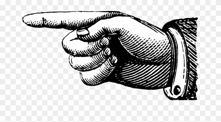 In The Menu To The Left Please Choose The Division Vintage Pointing Hand Hd Png Download 726x472 Pngfind