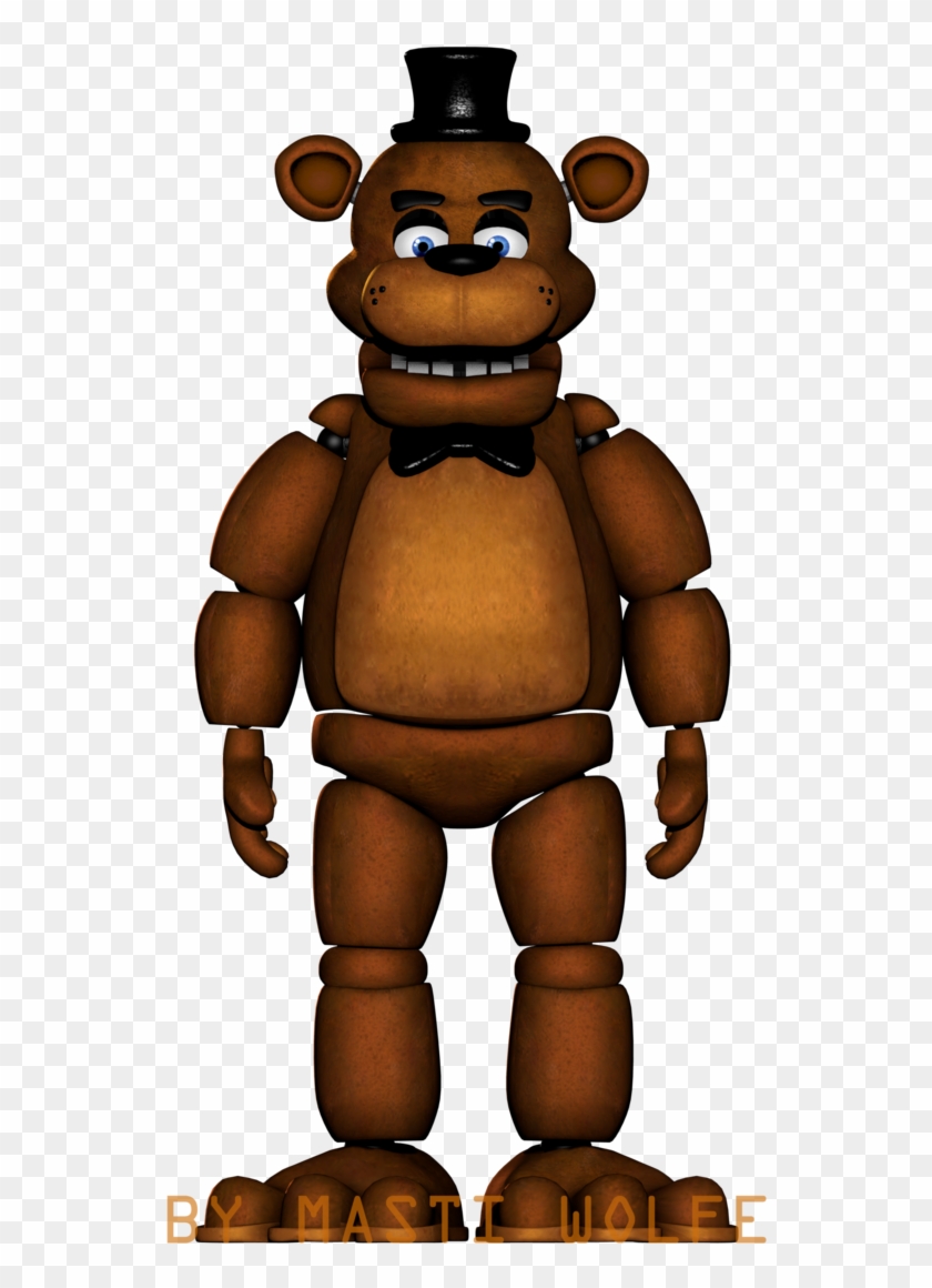 Freddy Fazbear Side View