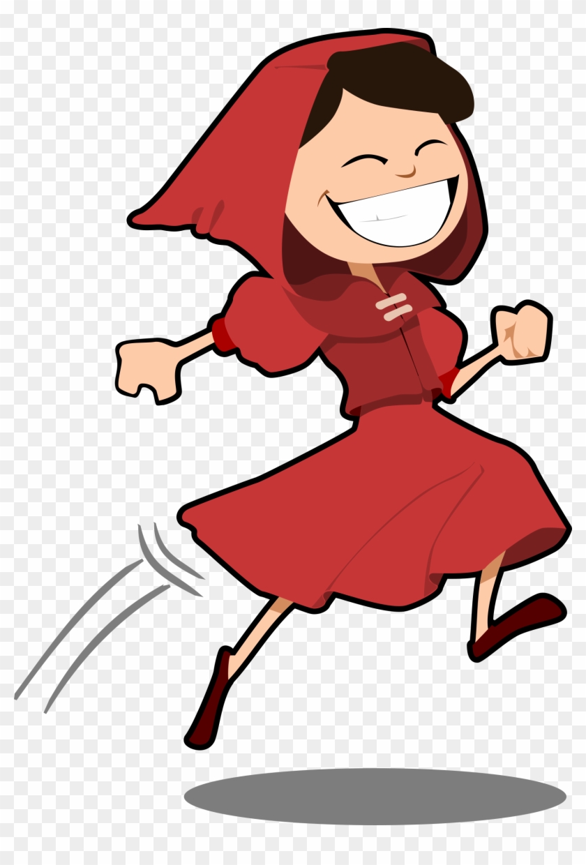 Jumping Big Image Png Little Red Riding Hood Png Transparent Png 1679x2400 Pngfind