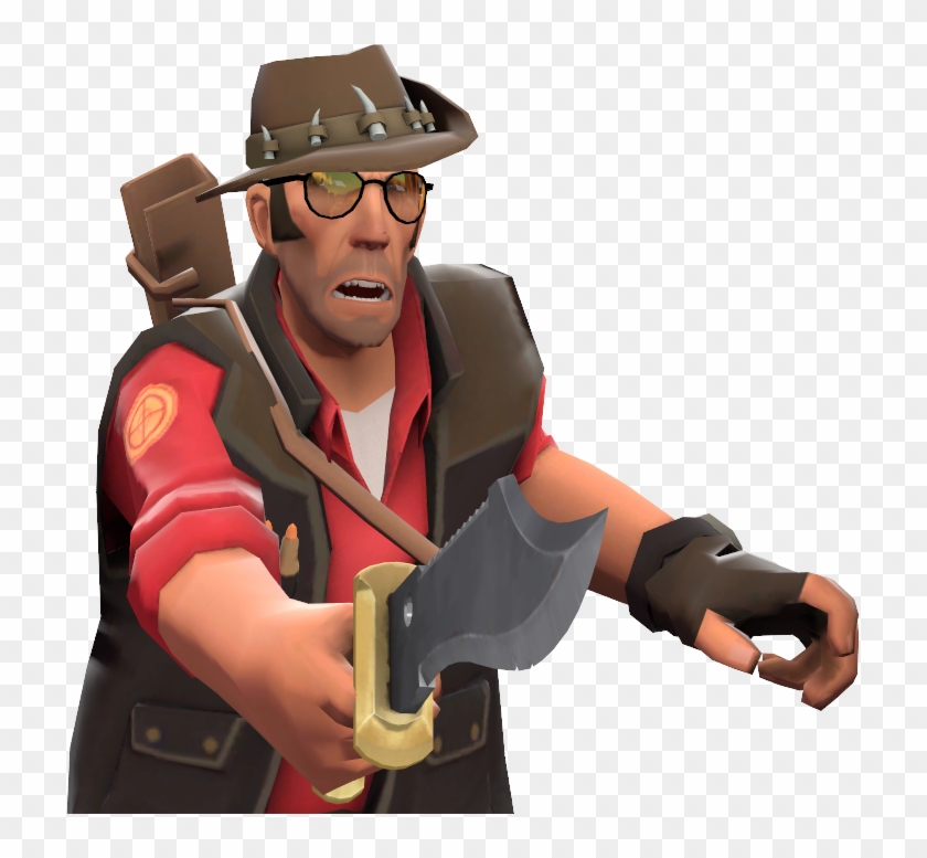 Fortress 2: Sniper's Eye Film Meet All The Tf2 Characters Png - Team Fortress Sniper, Transparent Png