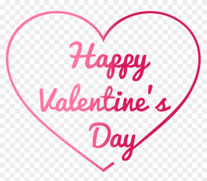 Free Png Download Transparent Happy Valentine's Day - Happy Valentine Day  Png, Png Download - 850x703(#2380155) - PngFind