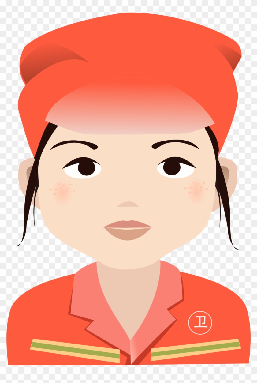 Flat Wind Portrait Character Avatar Png And Psd Cartoon - 