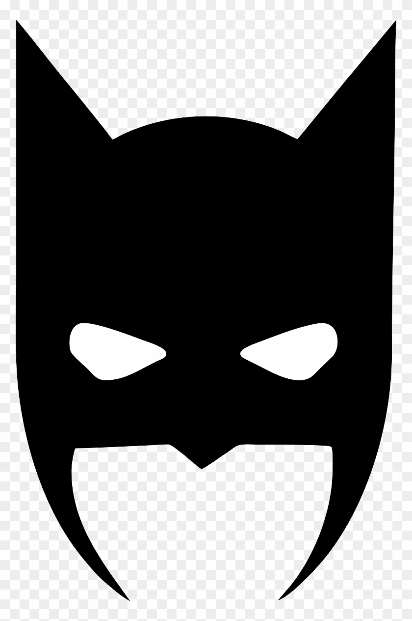 Batman Mask Vinyl Decal Sticker 6 Colours - Batman Svg, HD Png Download ...