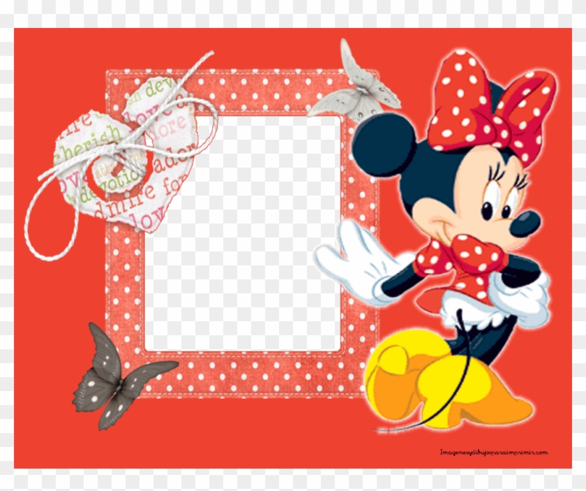 Frame Minnie Png Modelos De Tarjetas De Cumpleanos De Minnie Mouse Transparent Png 1013x800 Pngfind