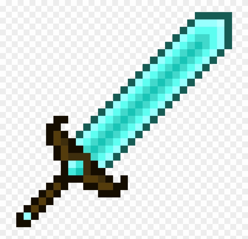 Download Diamond Sword Sword Minecraft Royalty-Free Stock