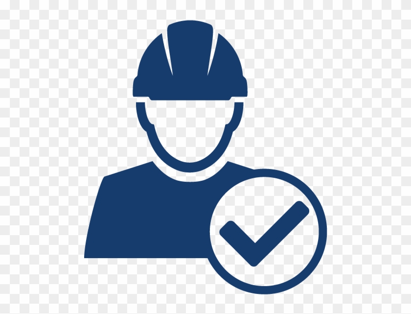 Health And Safety Vector Construction Worker Icon Hd Png Download