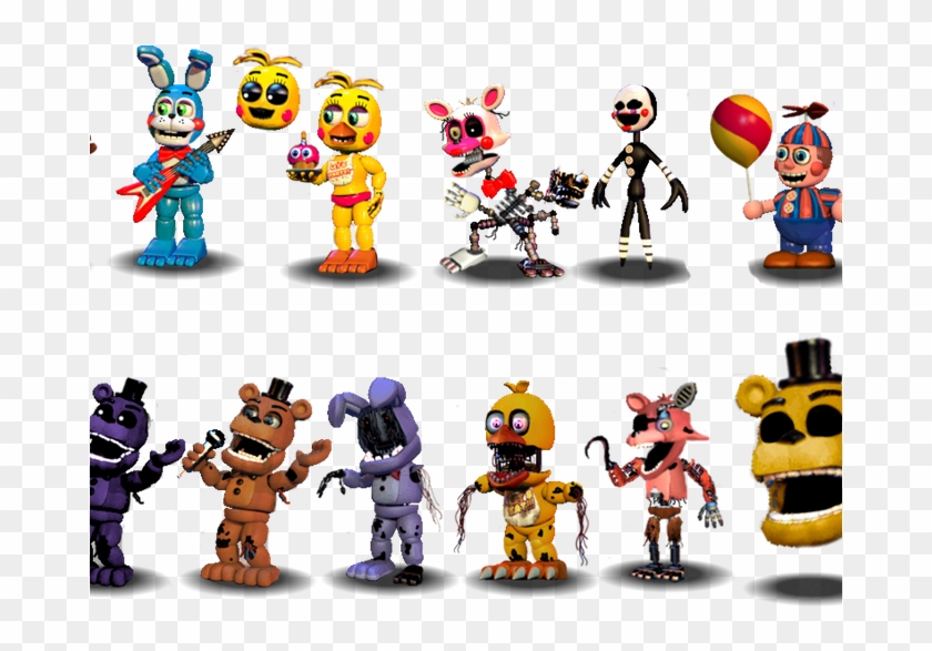 Five Nights At Freddy S 2 Toy png download - 1024*1822 - Free