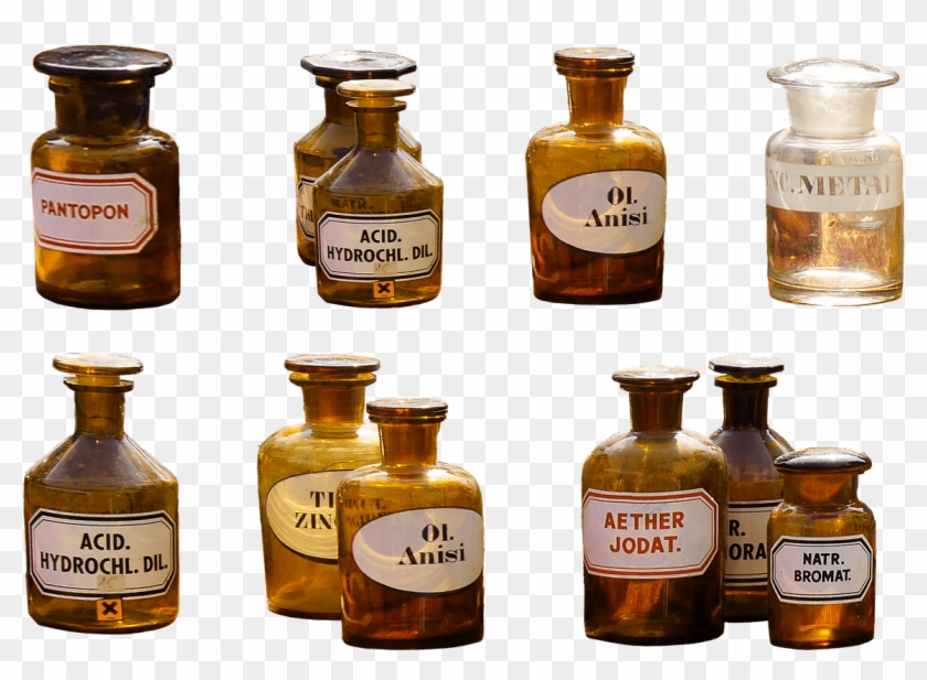 Download Old Medicine Bottles Png Transparent Png 1280x903 247599 Pngfind