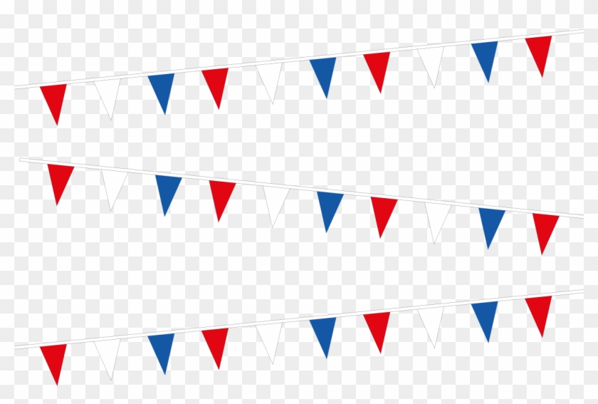 Red White & Blue Bunting, HD Png Download - 1174x854(#2402070) - PngFind