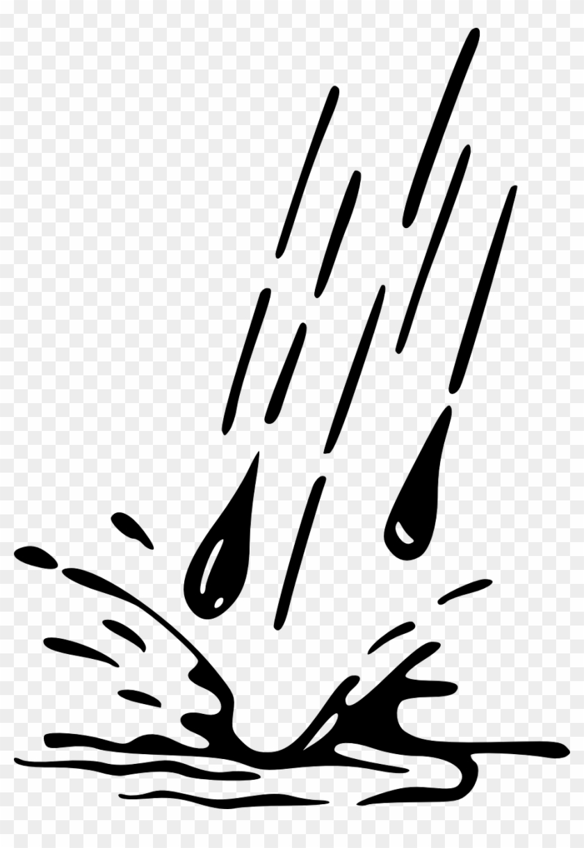 water drop clipart black