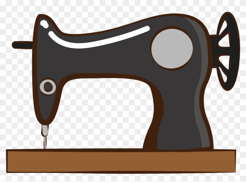 Sewing Machine Retro Clothes Cartoon Png And Vector, Transparent Png -  8334x8334(#2410415) - PngFind