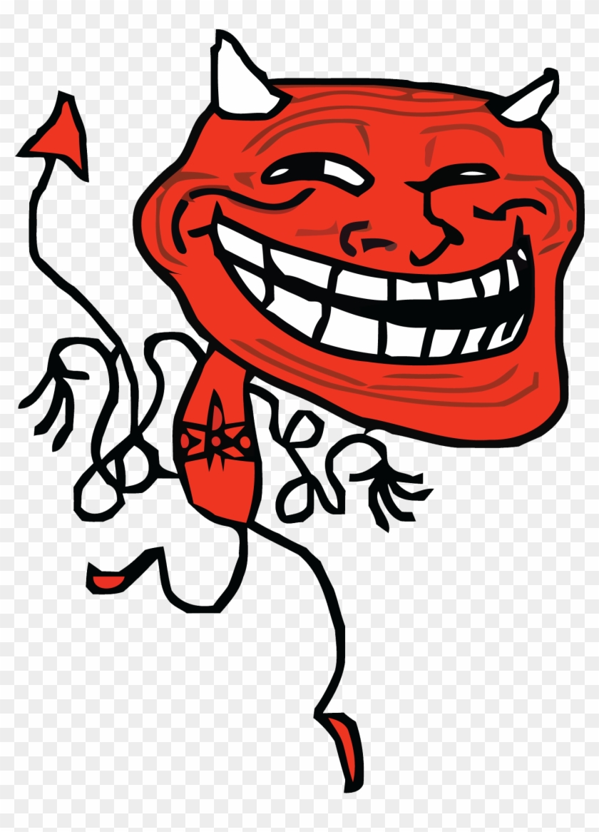 Free Png Download Mouth Closed Troll Face Png Images - Happy Meme Face Png, Transparent  Png, png download, transparent png image