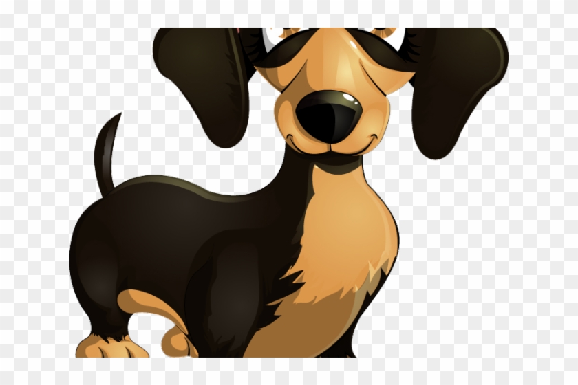Dachshund Clipart Easy Animal De Desenho Animado Hd Png Download 640x480 2412172 Pngfind