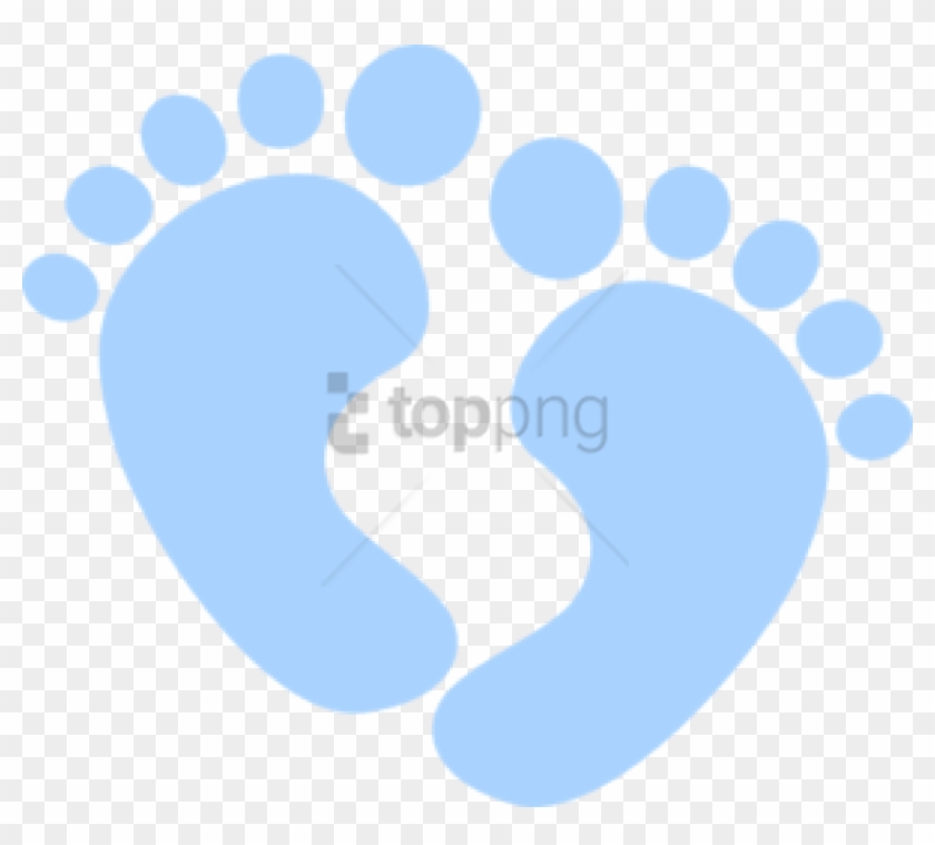 baby foot print clip art free