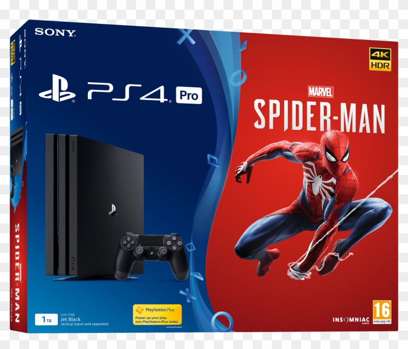 Transparent Ps4 Jet Black Ps4 Bundle Spider Man Hd Png Download 4800x30 Pngfind