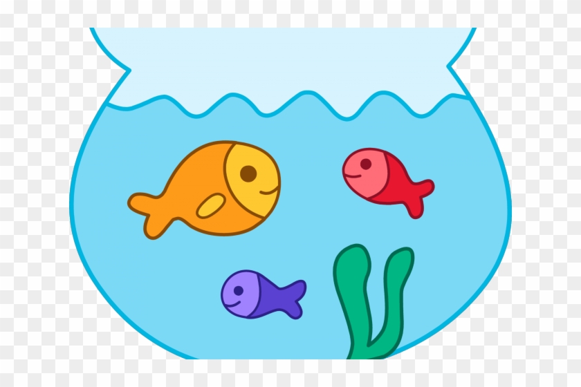 fish bowl outline clipart