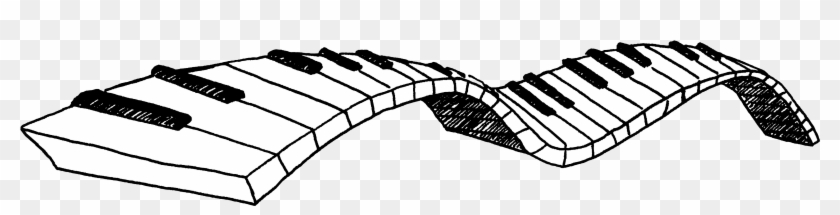 Piano Keys Clipart Free Piano Keys Clip Art Hd Png Download 4057x846 Pngfind