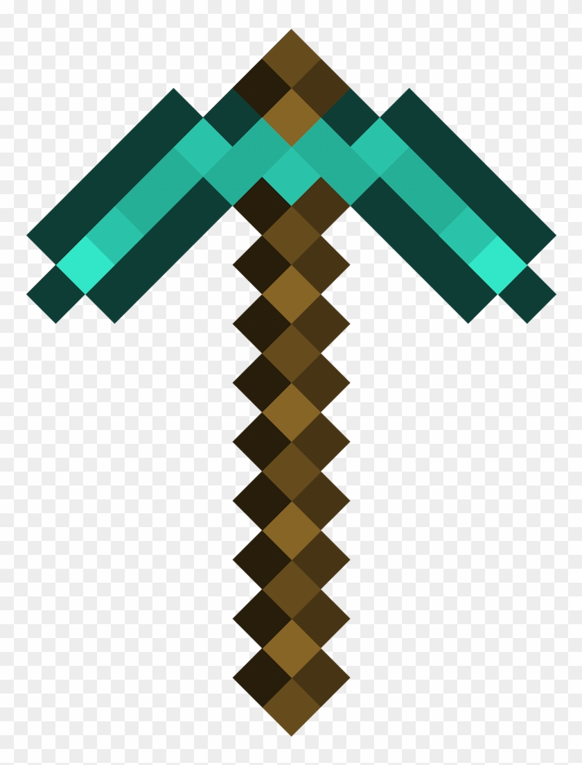 Diamond Pickaxe Minecraft Diamond Pickaxe Hd Png Download 19x1080 Pngfind