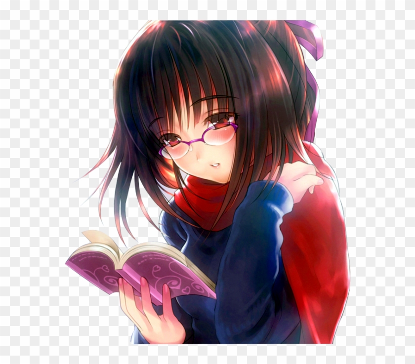 Anime Girl Reading with Cat Wallpaper 4K 1470h