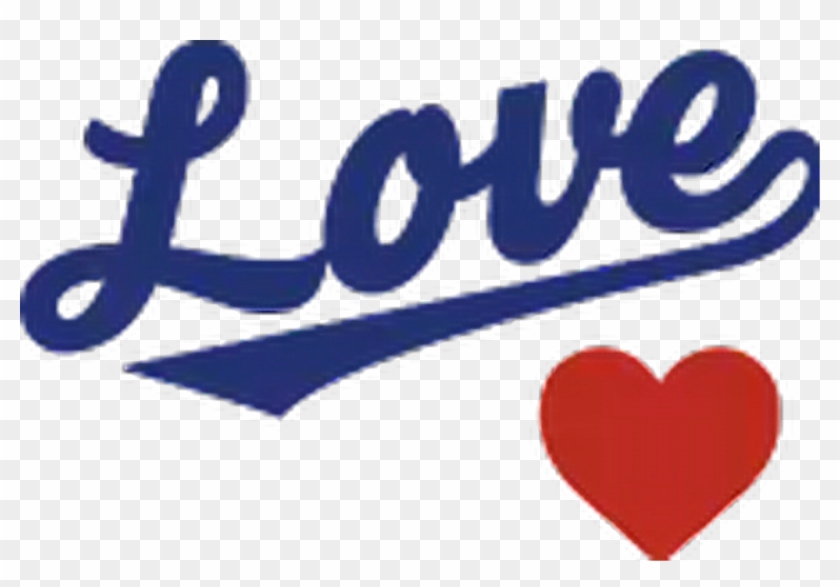 dodgers heart svg