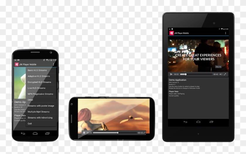 Url android player. JW Player бесплатный. HLS Player приложение