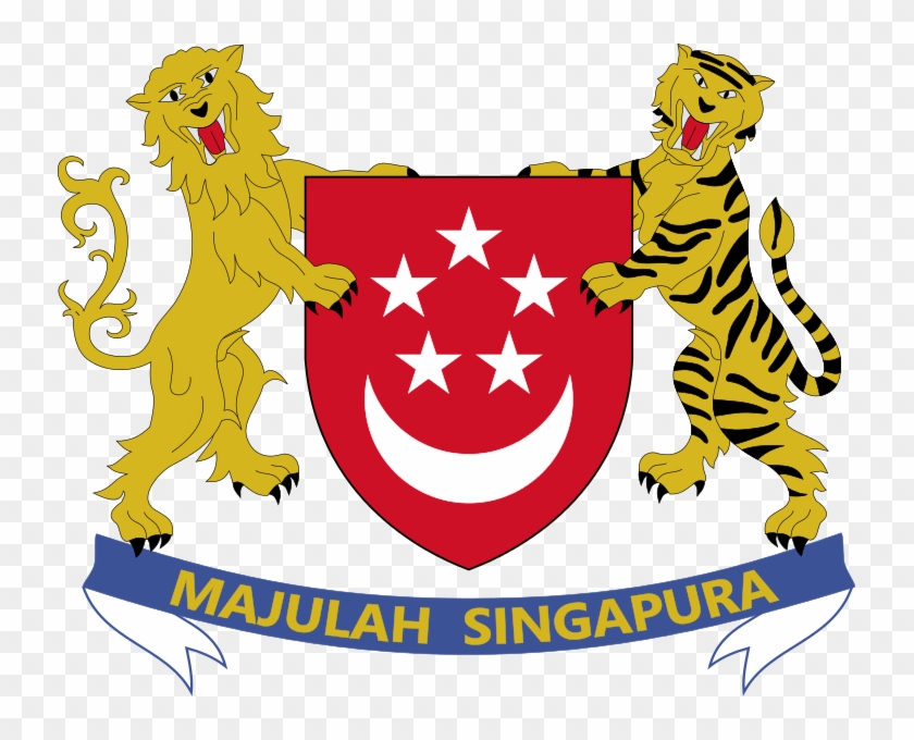Coat Of Arms Of Singapore National Emblem Of Singapore, HD Png