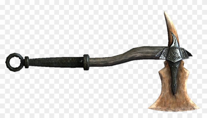 skyrim daedric war axe