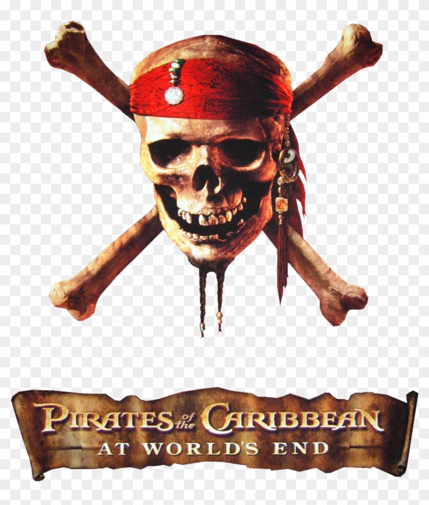 Pirates Of The Caribbean Transparent Background - Pirate Of The Caribbean  Skull, HD Png Download - 1224x1740(#2477407) - PngFind