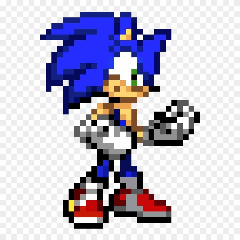 OC - Sonic Advance sprite by JT0907 on Newgrounds