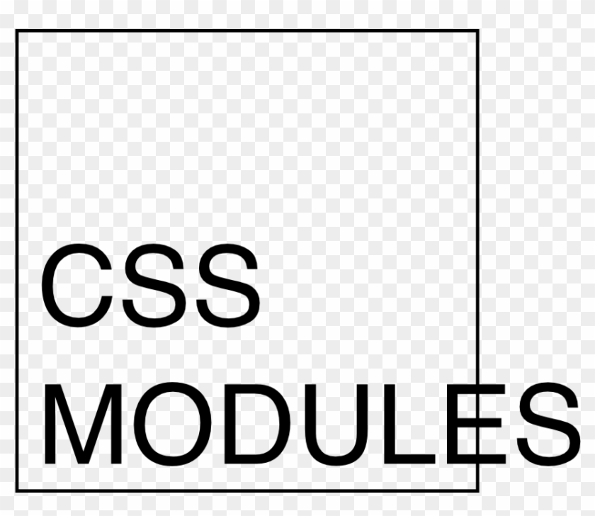 Css Modules Logo - Ink, HD Png Download - 1000x1000(#2484085) - PngFind