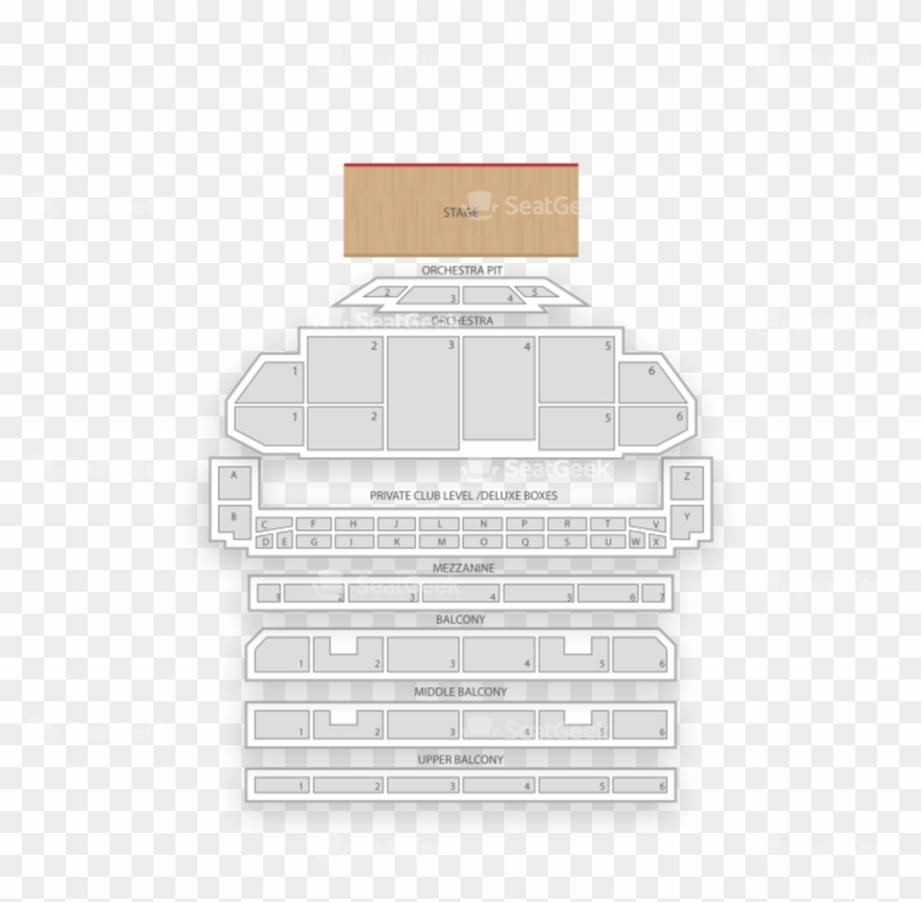 Fox Theater Orchestra Seating Chart