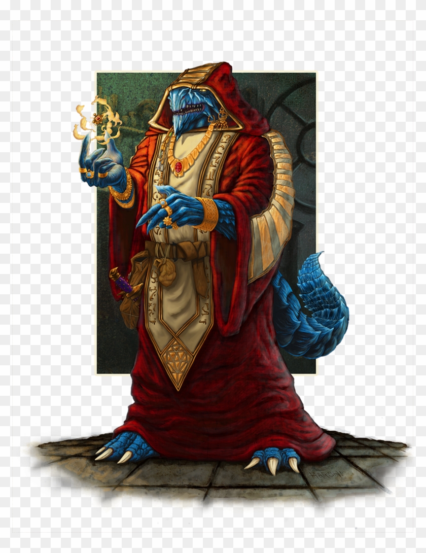 Pin By Nisk Computermans On Dragonborn - Blue Dragonborn Mage, HD Png