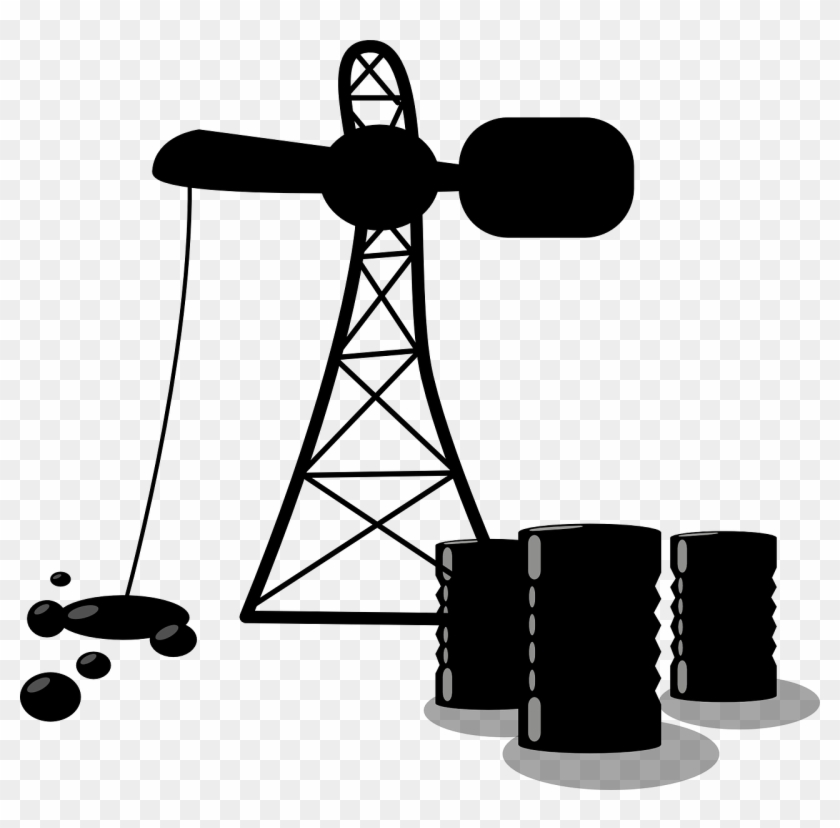 Oil Drill Rig Petroleum Fuel Png Image - Oil Clip Art, Transparent Png ...