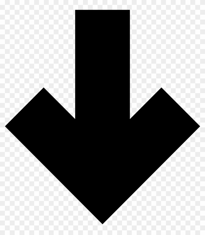 Black Down Arrow Png Transparent Png 3500x3500 2499238 PngFind
