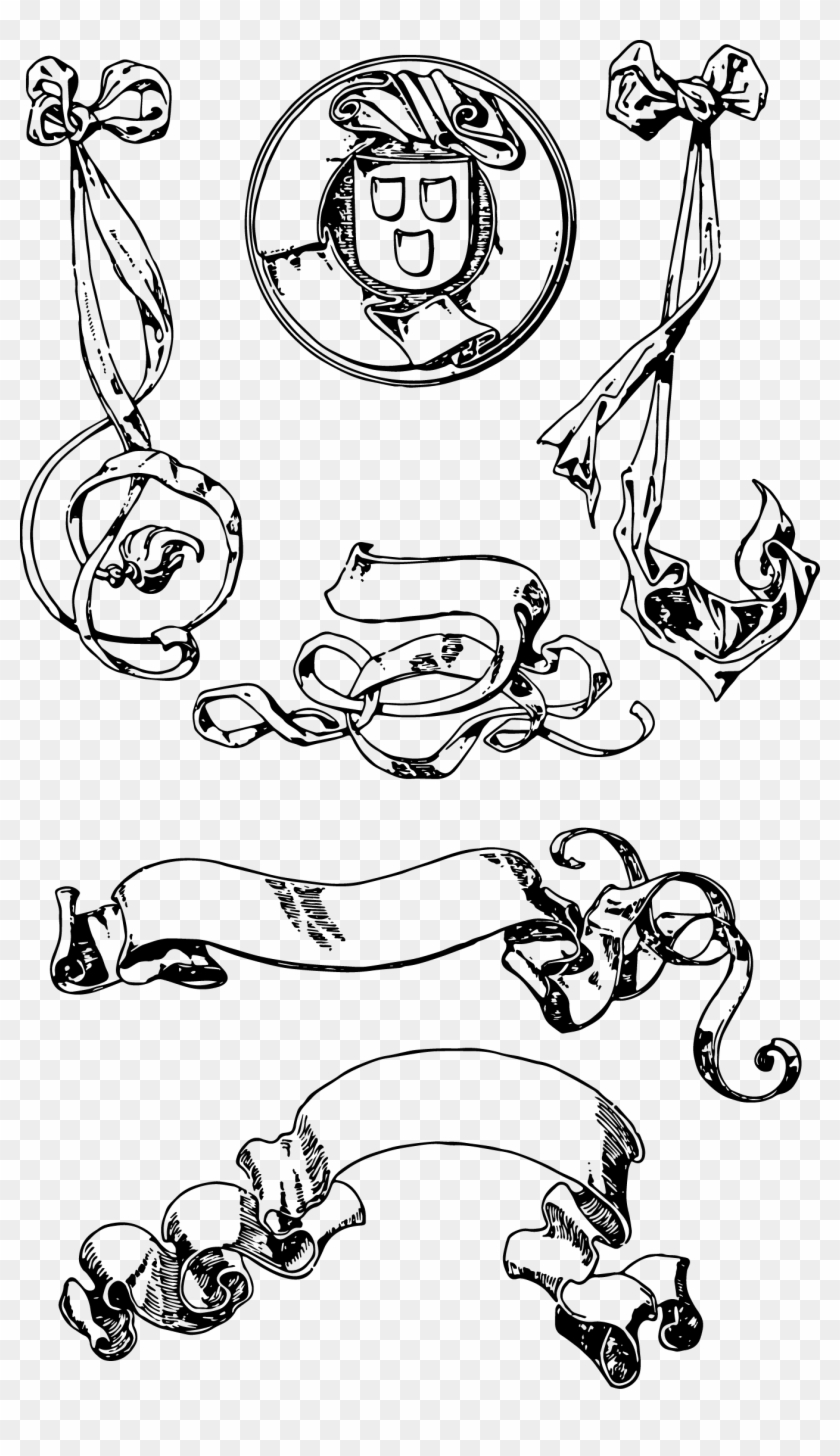Download Free Ribbons And Scroll Banners Vintage Scroll Banner