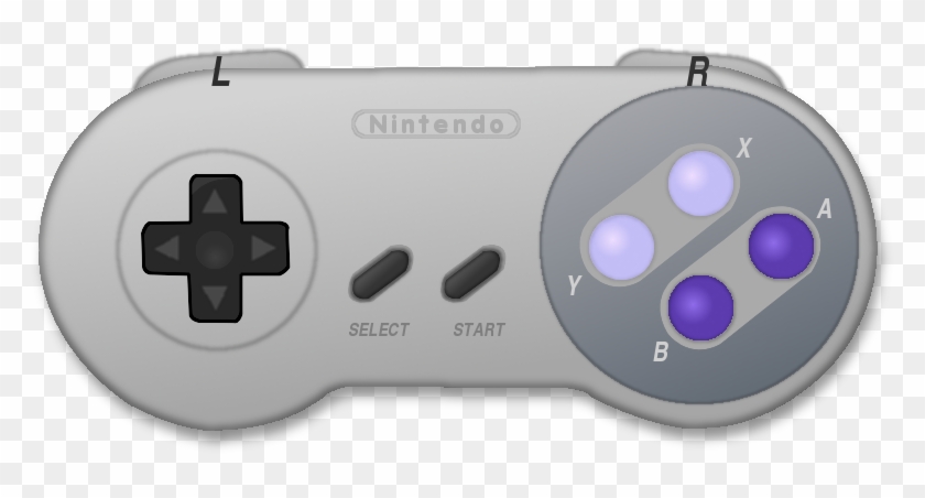 Control De Nintendo Png Nes And Snes Controller Transparent Png 800x600 255298 Pngfind