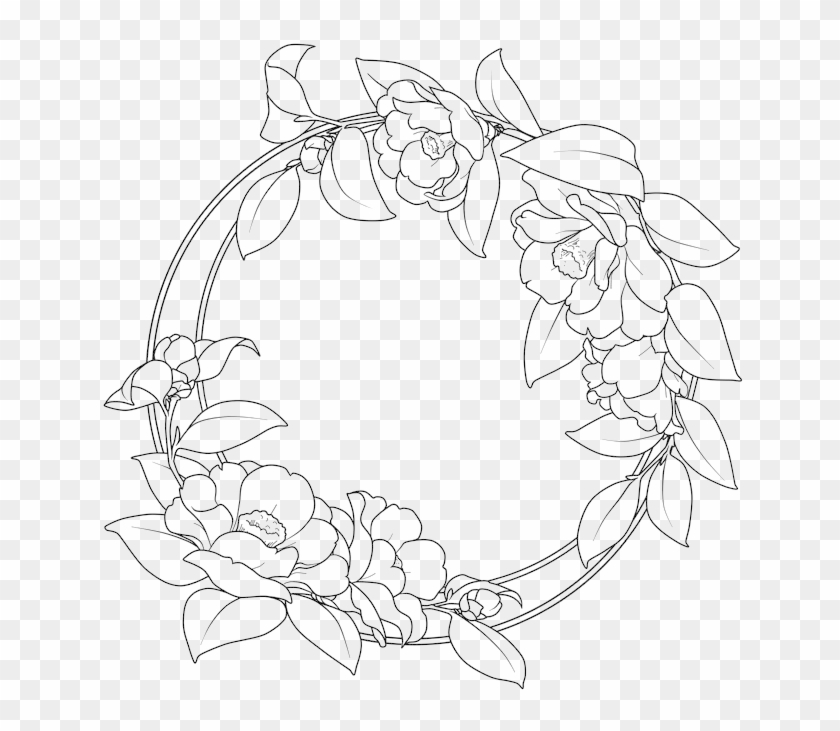 Flower Circle Drawing Free For Personal Use Svg  Flower Circle Drawing   1062x870 PNG Download  PNGkit