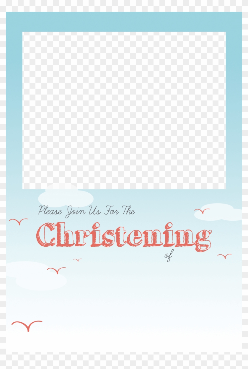 Christening Png Free - Baptism Invitation Template Png Regarding Blank Christening Invitation Templates