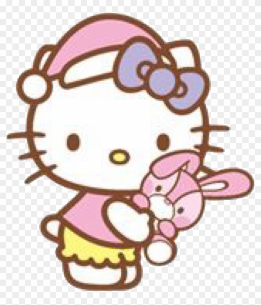 Transparent Edit I Made Bedtime Hellokitty Hellokittys - Good Inside Hello Kitty Banner Template